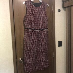 Cynthia Howie for Maggy Botique pink tweed business dress